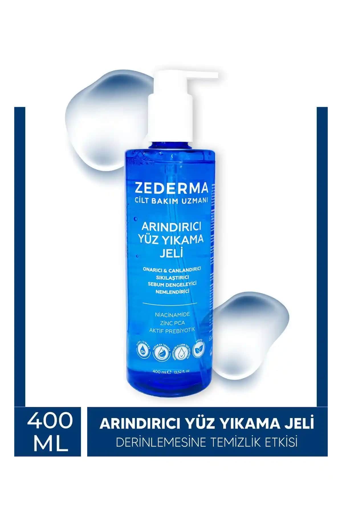 Zederma Yüz Yıkama Jeli: Hassas ve Sağlıklı Ciltler İçin Günlük Temizlik Ürünü