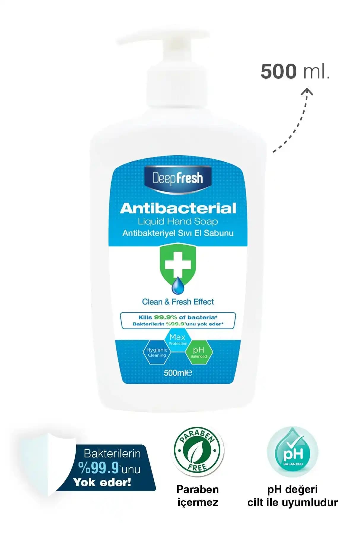 Deep Fresh Antibakteriyel Sıvı Sabun İncelemesi: Güvenli ve Etkili Hijyen Çözümü