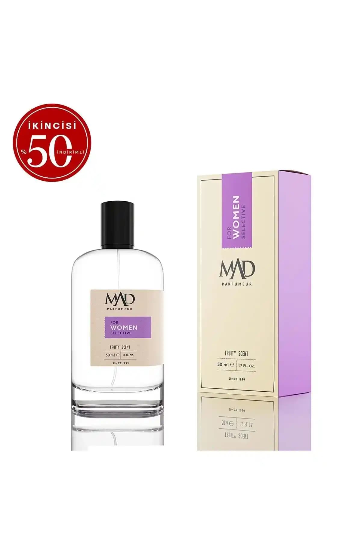 MAD W214 Selective 50 ml Kadın Parfümü: Modern Tasarım ve Kalıcı Çiçeksi Meyvemsi Koku