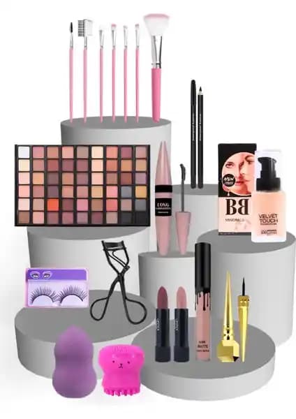Muğgan Öğrenci Makyaj Seti 19 Parça: Uygun Fiyatlı ve Çok Yönlü Makyaj Çözümü