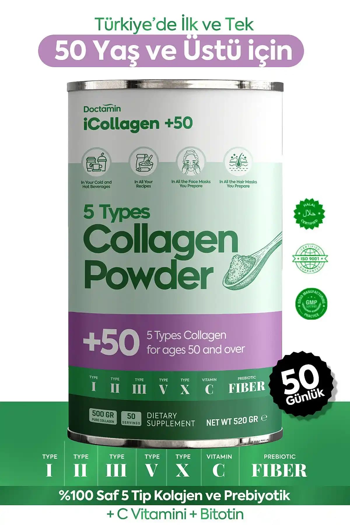 50 Yaş ve Sonrası İçin Kolajen Kullanımıyla Cilt Sağlığını Koruma Yöntemleri