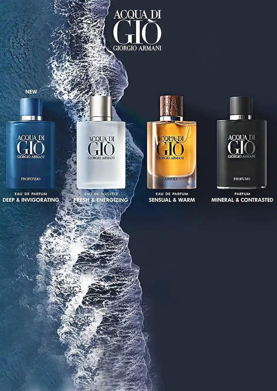 Acqua di Gio ve Bargello Kodu: Deniz Esintili ve Özgün Parfüm Seçenekleri