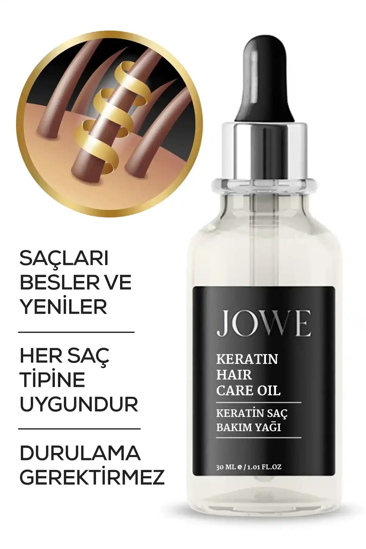 Keratin Yağı ile Saç Bakımında Doğal ve Güçlü Çözüm Sunan Etkili Ürünler