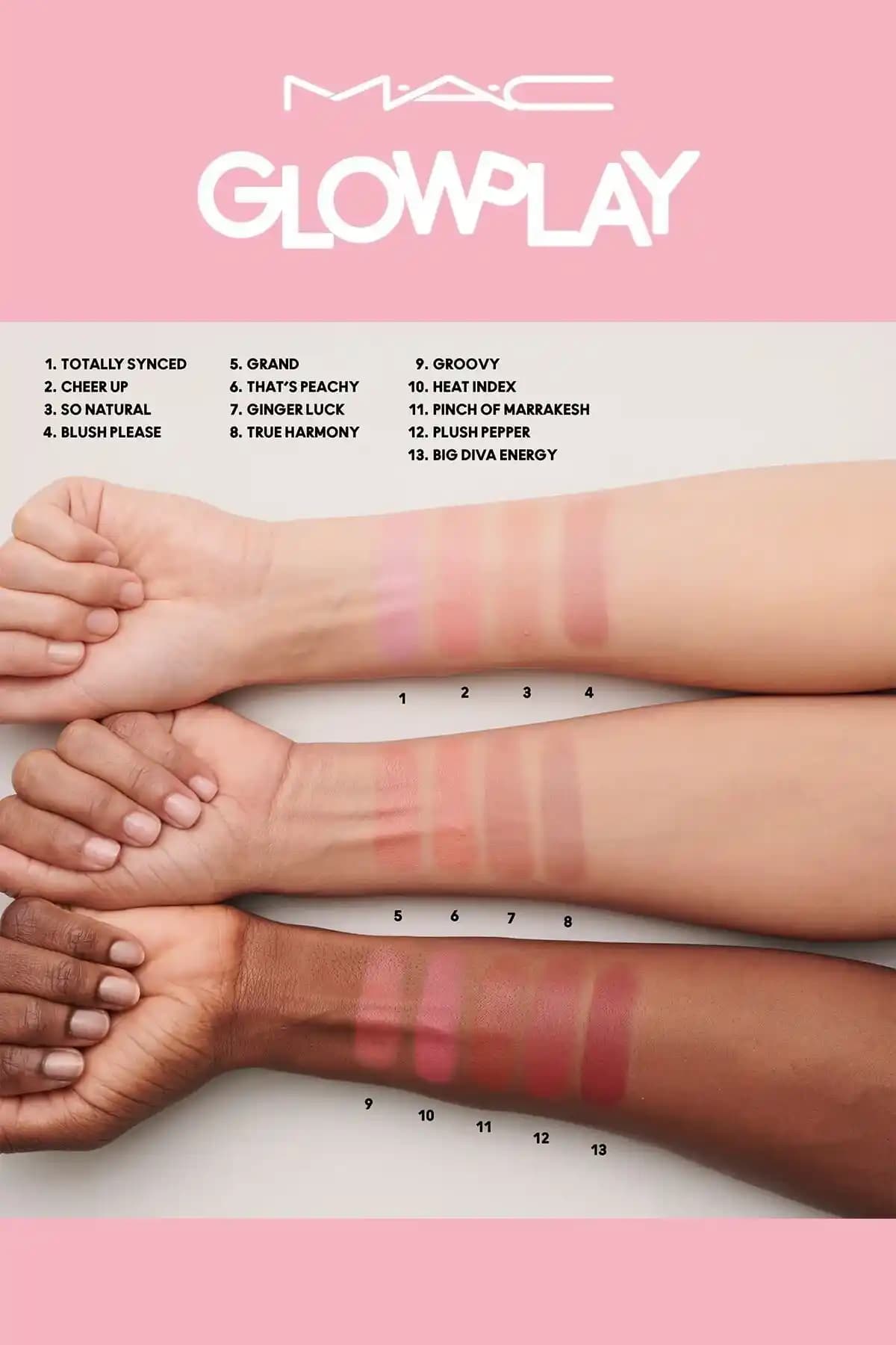 MAC Glow Play Allık ile Doğal Işıltıyı Yakalayın Makyajda Parlaklık ve Sağlıklı Görünüm