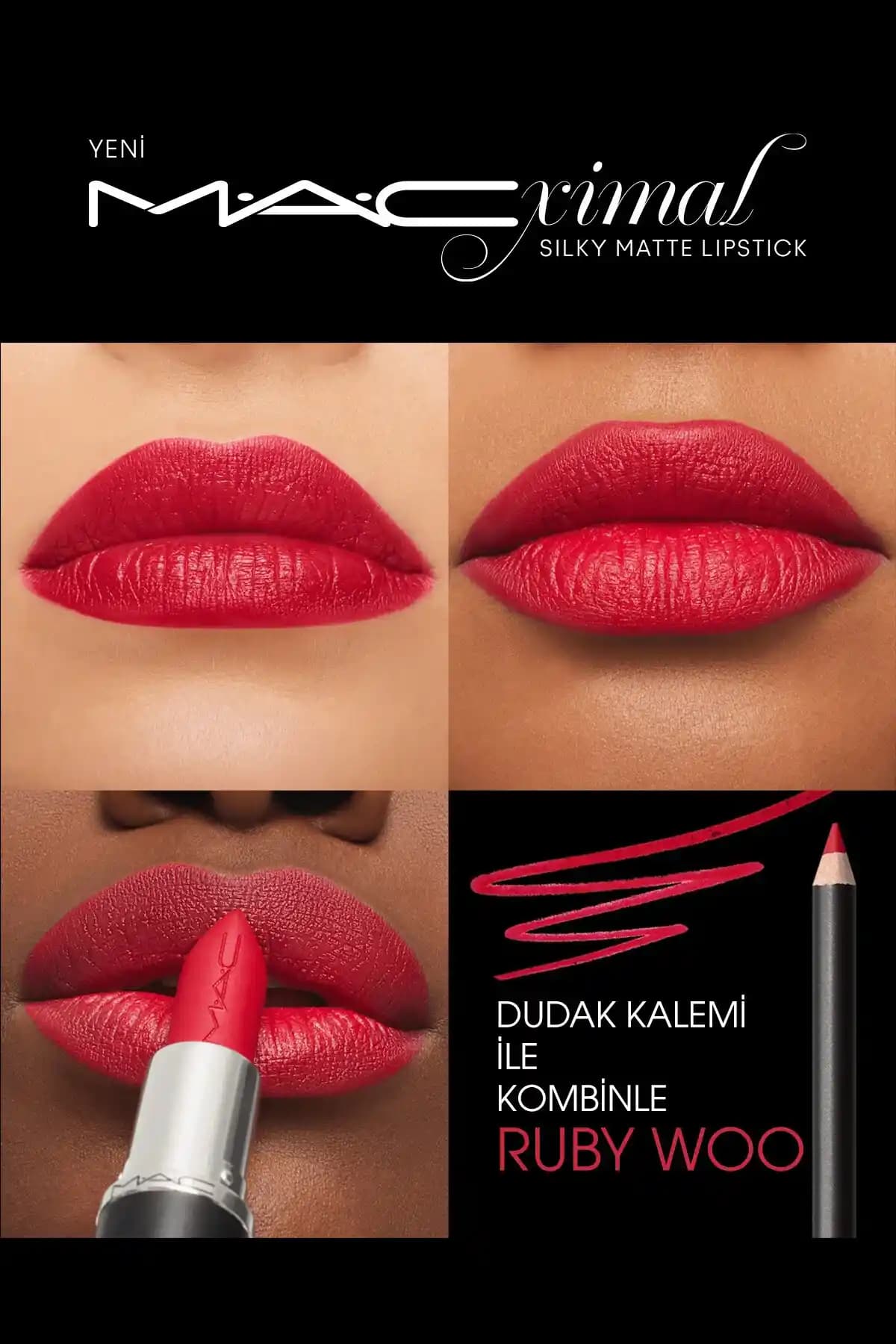 Mac Ruby Woo Ruj ile Şık ve Kalıcı Kırmızı Makyajın Sırları