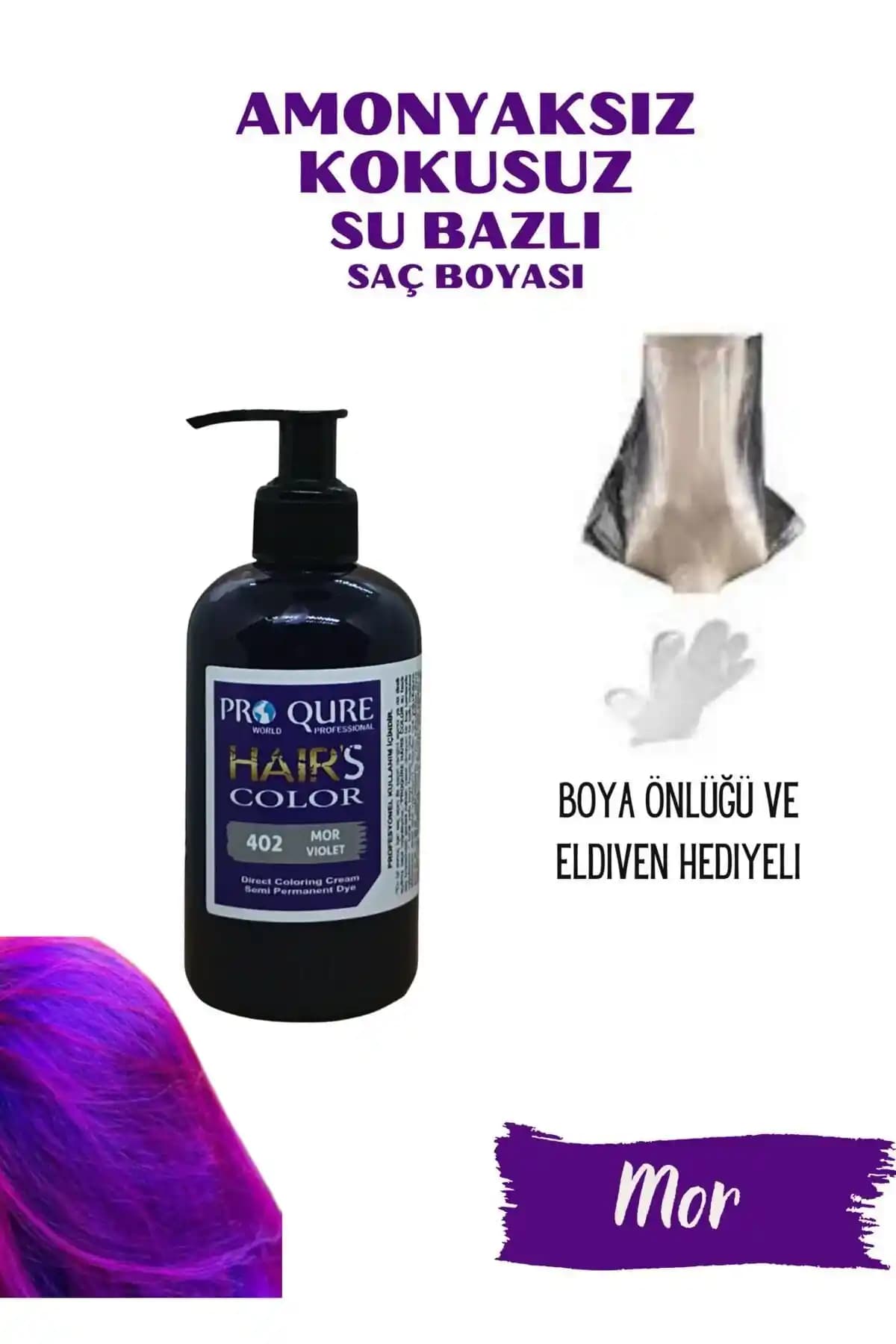 Mor Saç Boyası: Renkli Dünyanın En Çekici ve Popüler Seçeneklerinden Biri