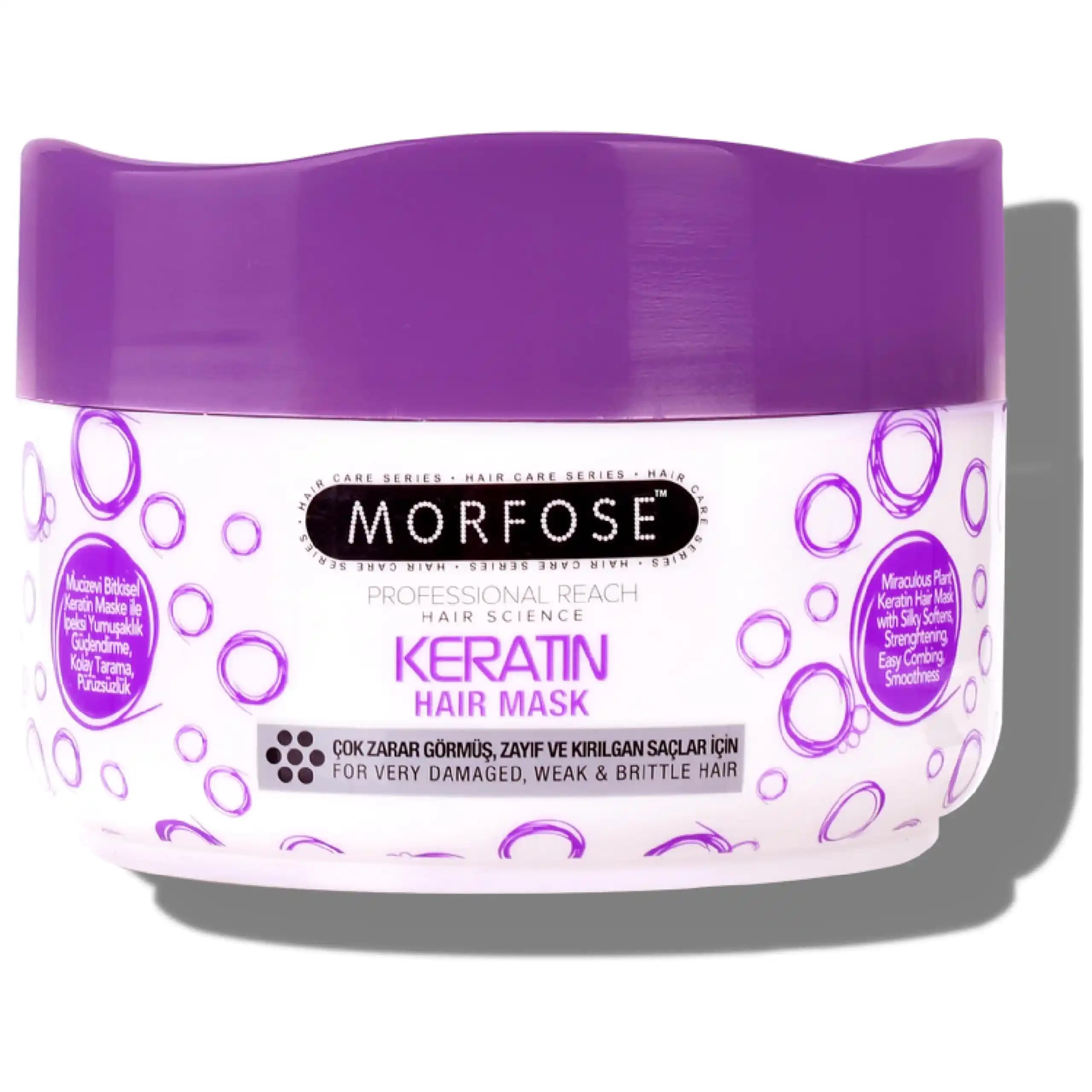 Morfose Keratin Maskesi ile Saç Sağlığınızı Güçlendirin ve Parlak Görünüm Elde Edin