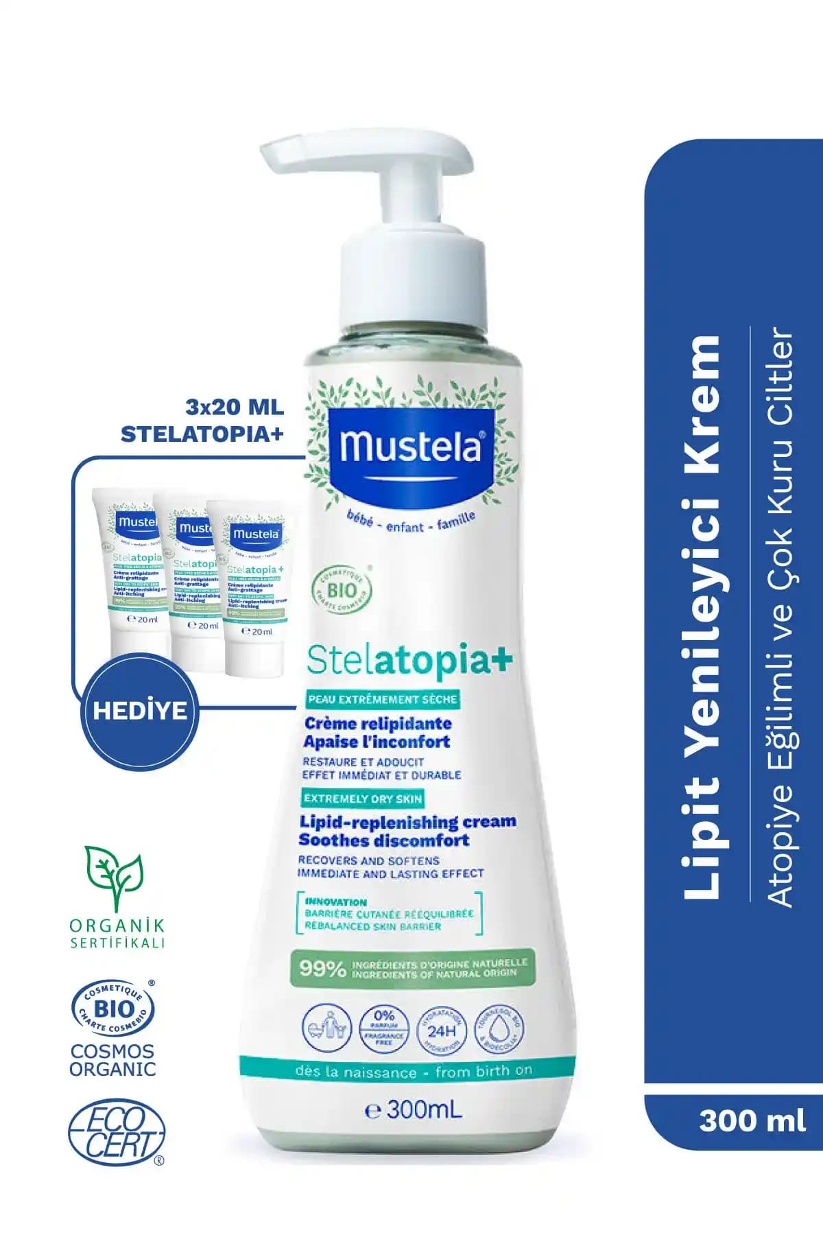 Mustela Atopik Cilt Kremi: Hassas ve Atopik Ciltler İçin Güvenilir Nemlendirici Çözüm