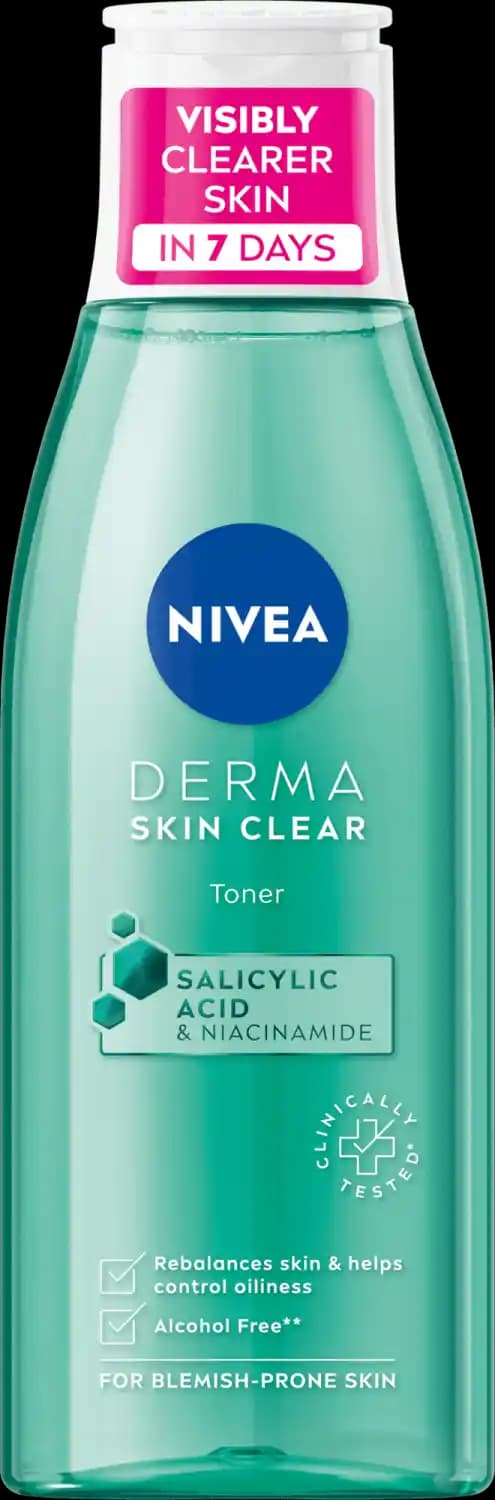 Nivea Derma Skin Clear Tonik İncelemesi: Yağlı ve Akne Eğilimli Ciltler İçin Uygun Çözüm