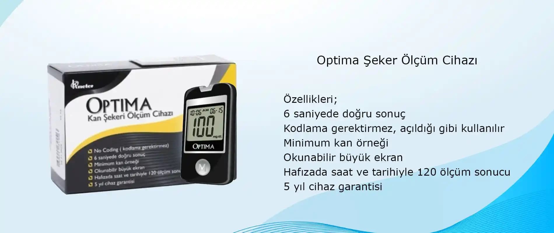 Optima Şeker Ölçüm Cihazı Kullanımı ve Diyabet Takibi İçin Rehber