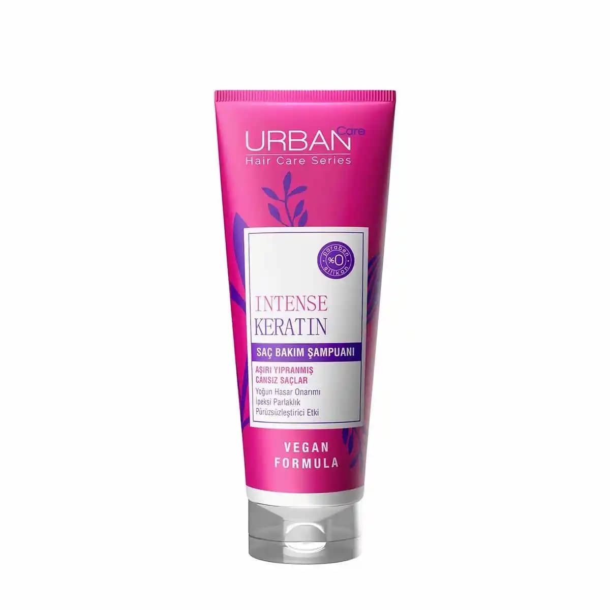 Urban Intense Keratin Şampuanı ile Saçlarınızda Güç ve Parlaklık Artışı Sağlayın