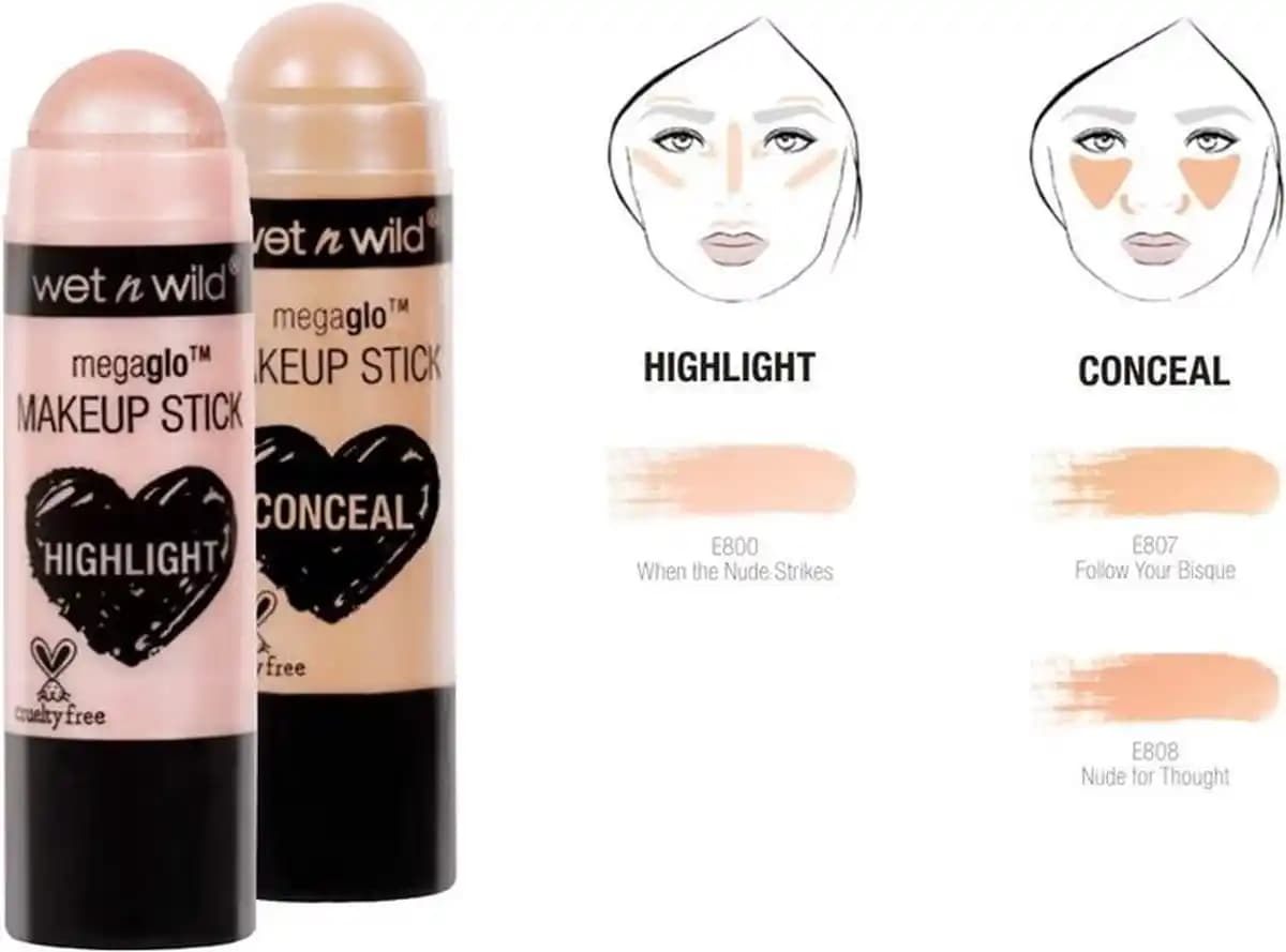 Wet n Wild Highlighter Stick ile Doğal Parlaklık ve Pratik Uygulama Yöntemleri