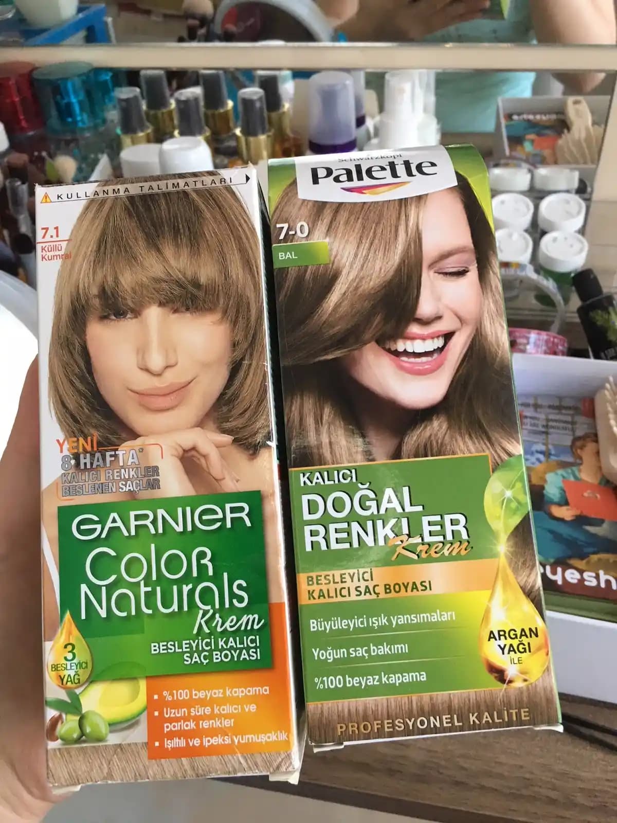 7.0, 7.1 ve 8.1 Saç Boyası Karışımı: Renk Tonları ve Alt Tonların Analizi