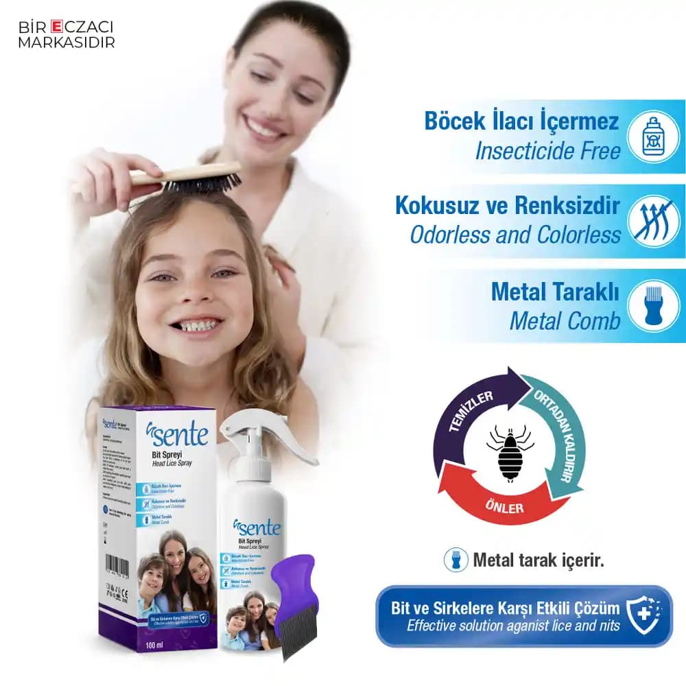 Bit Spreyi Nasıl Kullanılır? Etkili Saç Biti Tedavisi İçin Doğru Uygulama Yöntemleri