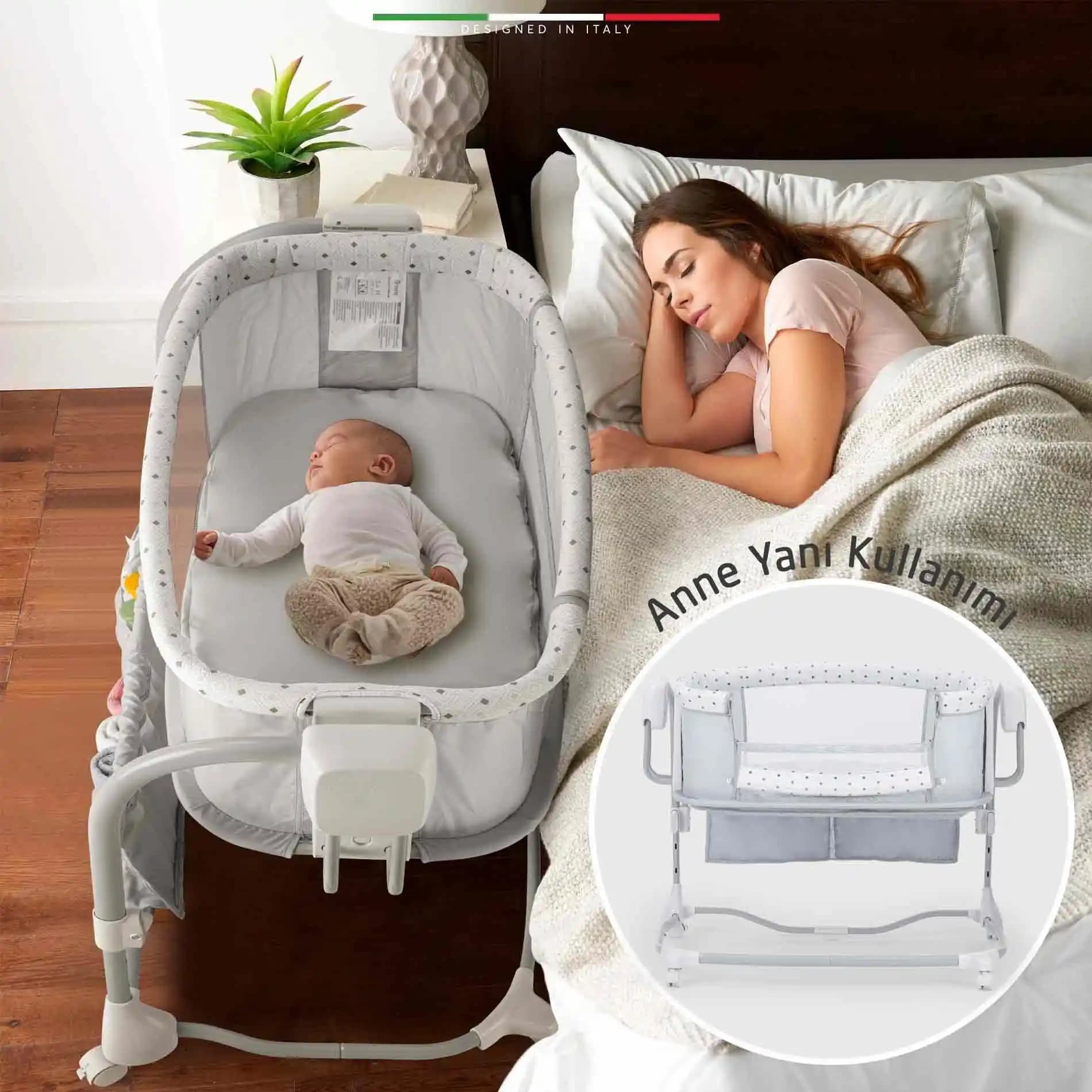 Anne Yanı Beşik Modelleri: Güvenli ve Estetik Bebek Uyku Çözümleri