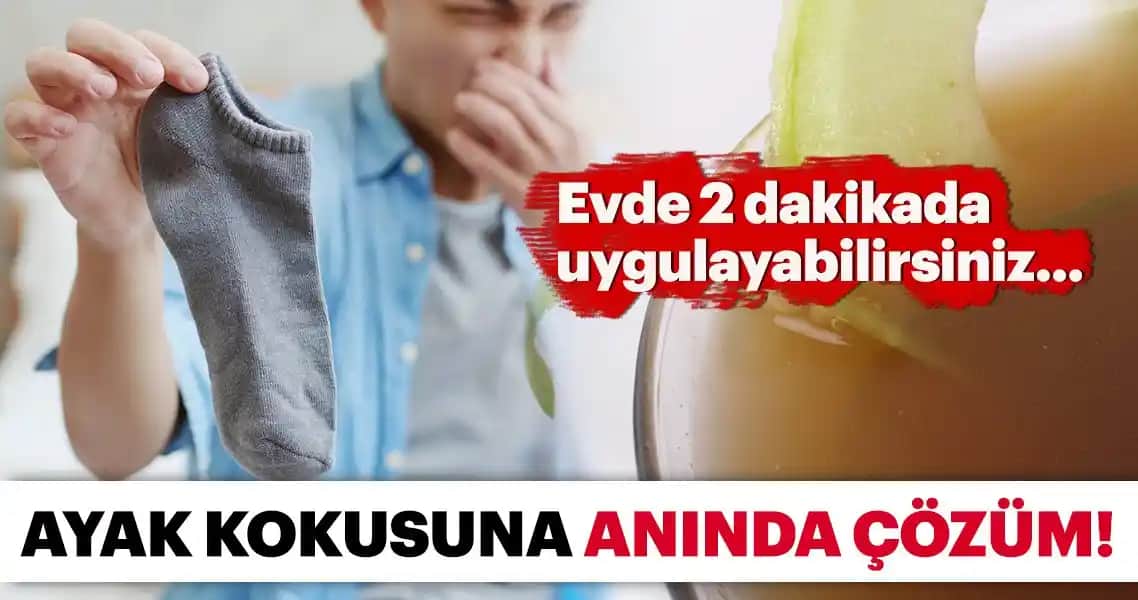 Ayak Kokusu ile Mücadele İçin Evde Uygulanabilir Doğal Çözüm Yöntemleri