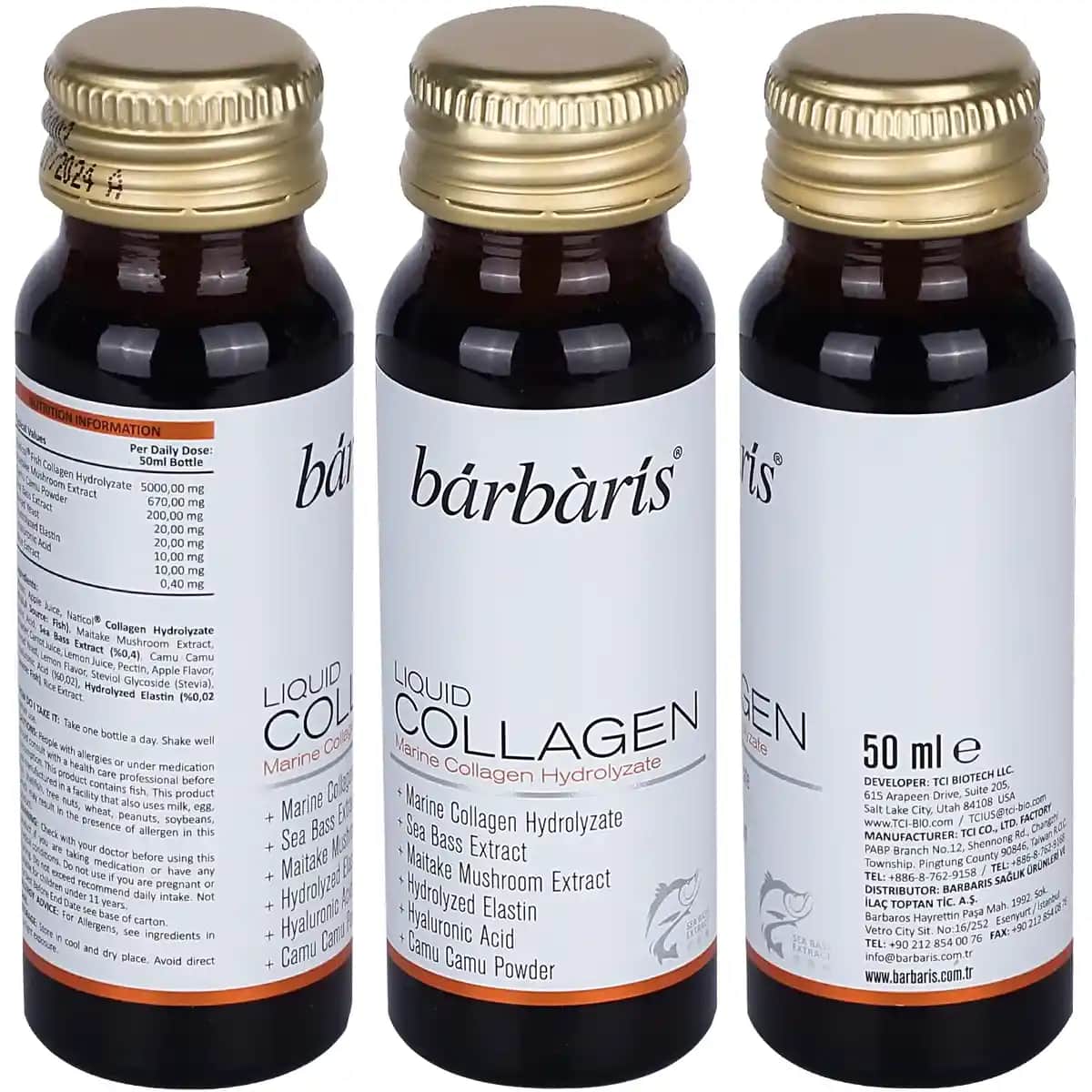 Barbaris Liquid Collagen ile Cilt, Saç ve Eklem Sağlığınızı Destekleyin