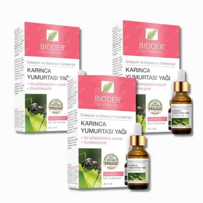 Bioder Karınca Yumurtası Yağı: Doğal Güzellik ve Cilt-Saç Bakımında Güçlü Alternatif