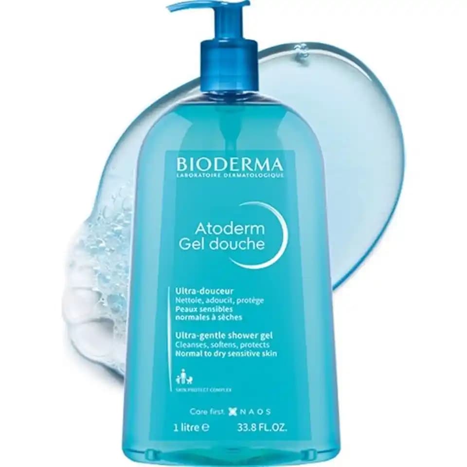 Bioderma Atoderm Duş Jeli 1 Litre: Hassas ve Kuru Ciltler İçin Güvenilir Temizlik Çözümü