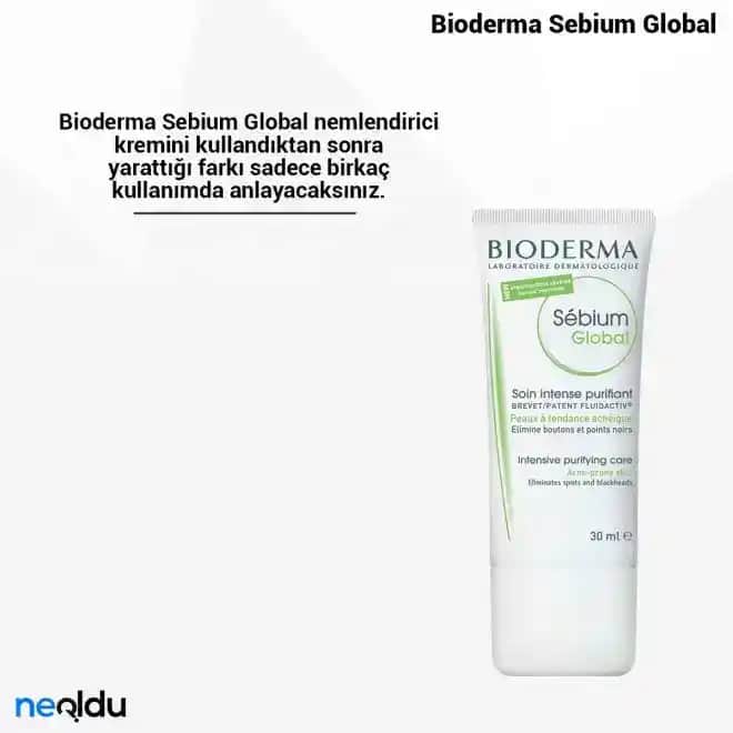 Bioderma Sebium Global Nemlendirici ile Yağlı ve Akne Eğilimli Ciltler İçin Etkili Bakım Çözümü