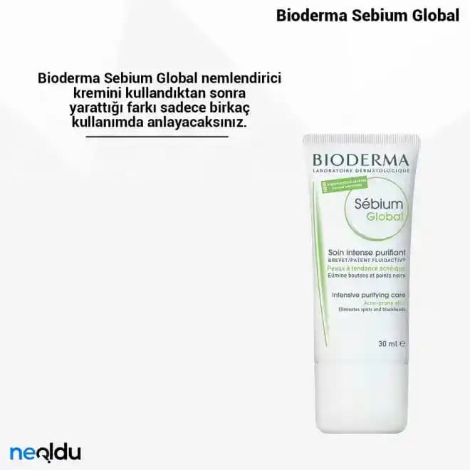 Bioderma Sebium Global Nemlendirici ile Yağlı ve Akne Eğilimli Ciltler İçin Etkili Bakım Çözümü