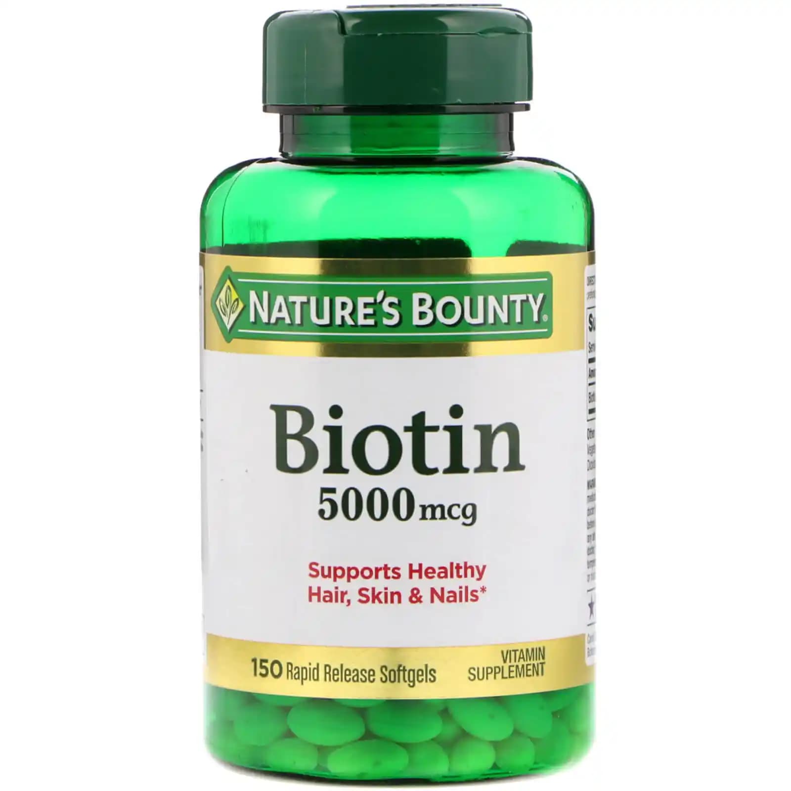 Biotin 5000 mcg ile Saç ve Tırnak Sağlığını Güçlendirme Rehberi