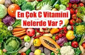 C vitamini içeren yiyecekler ve cilt sağlığı üzerindeki etkileri detaylı rehber
