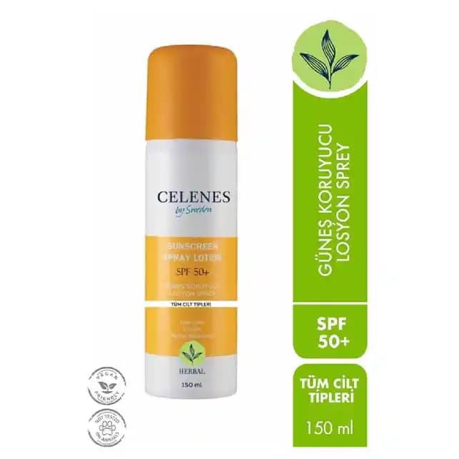 Celenes Güneş Koruyucu Sprey ile Günlük ve Aktif Hayatta Etkili Koruma