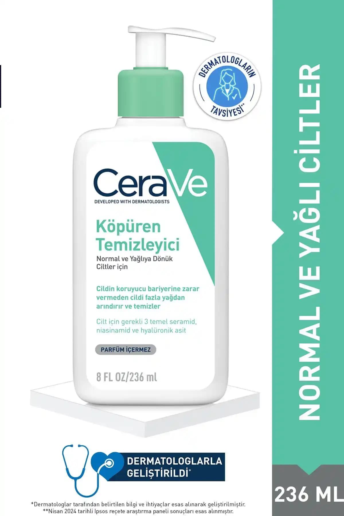 Cerave Temizleme Köpüğü: Hassas ve Sağlıklı Ciltler İçin Uygun Temizlik Ürünü