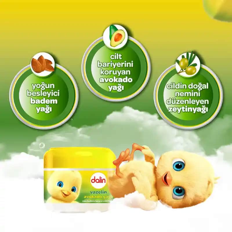 Dalin Avokado Vazelin: Doğal ve Çok Yönlü Kişisel Bakım Ürünü Özellikleri ve Kullanım Alanları