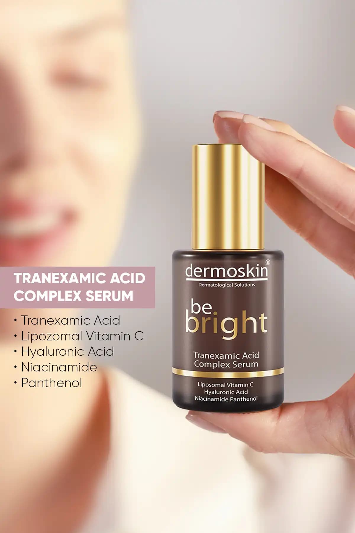 Dermoskin Tranexamic Acid ile Cilt Tonunu Eşitleyen ve Lekeleri Azaltan Güçlü Bakım Rehberi