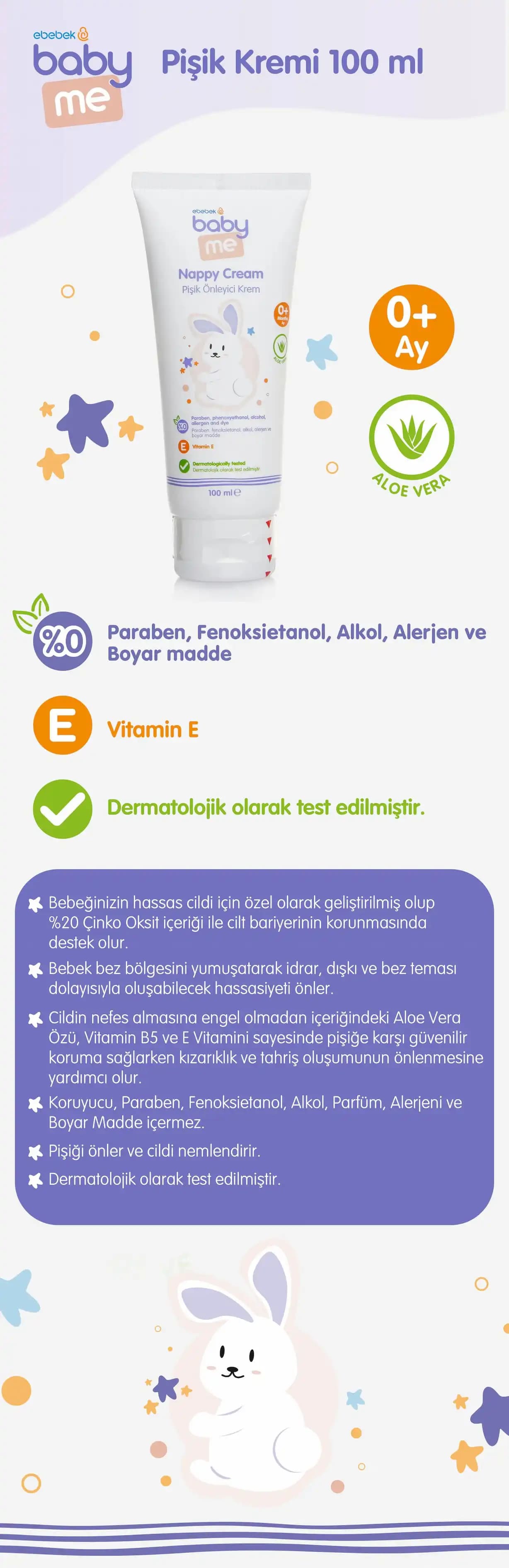E Bebek Pişik Kremi: Bebek Bakımında Güvenilir ve Etkili Çözüm