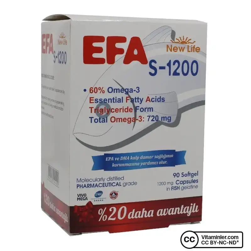Efa S-1200 ile Sağlıklı Yaşam ve Cilt Güzelliği İçin En İyi Omega 3 Takviyesi