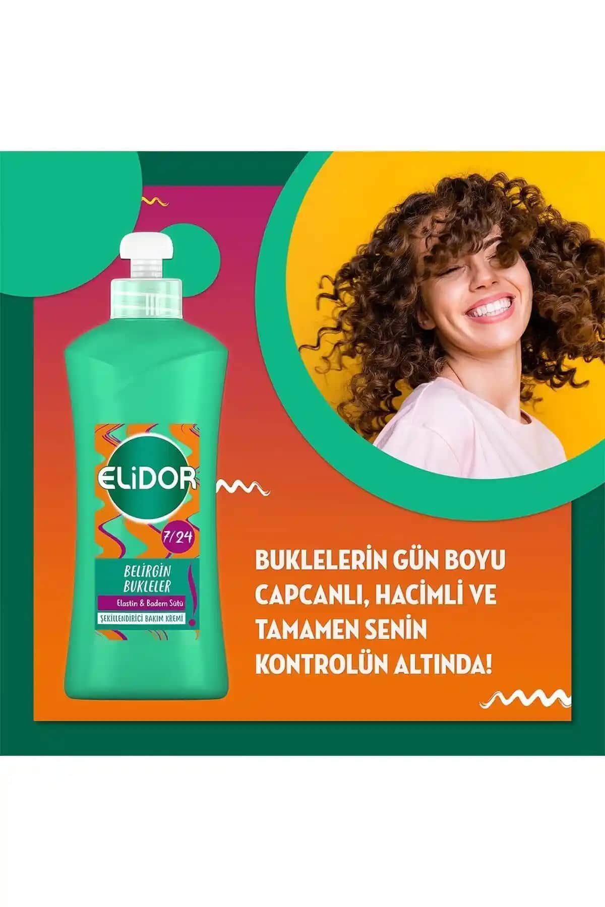 Elidor Belirgin Bukleler Turuncu Serisi ile Saçlarınızda Fark Yaratmanın Yolları