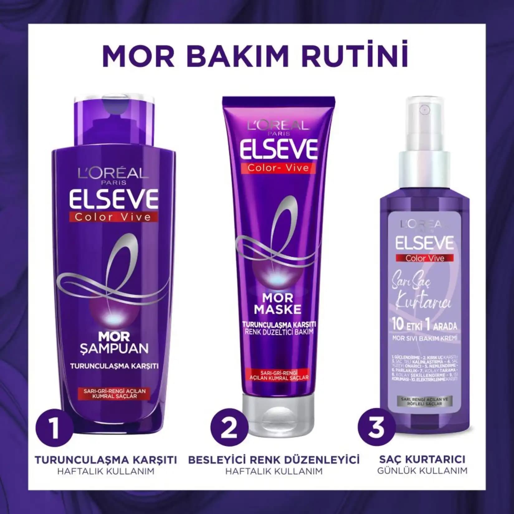 Elseve Mor Saç Kremiyle Renk Koruma ve Parlaklık Sağlayan Saç Bakım Rehberi