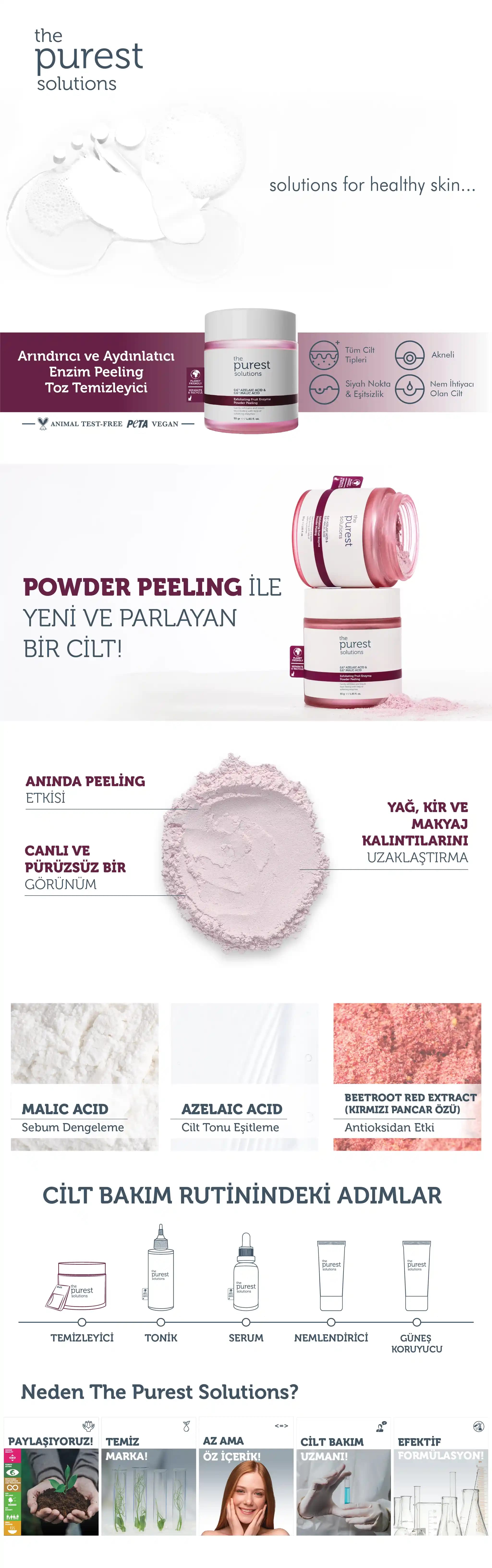 En Saf Peeling Tozu Nedir ve Doğal Cilt Bakımında Neden Tercih Edilmelidir