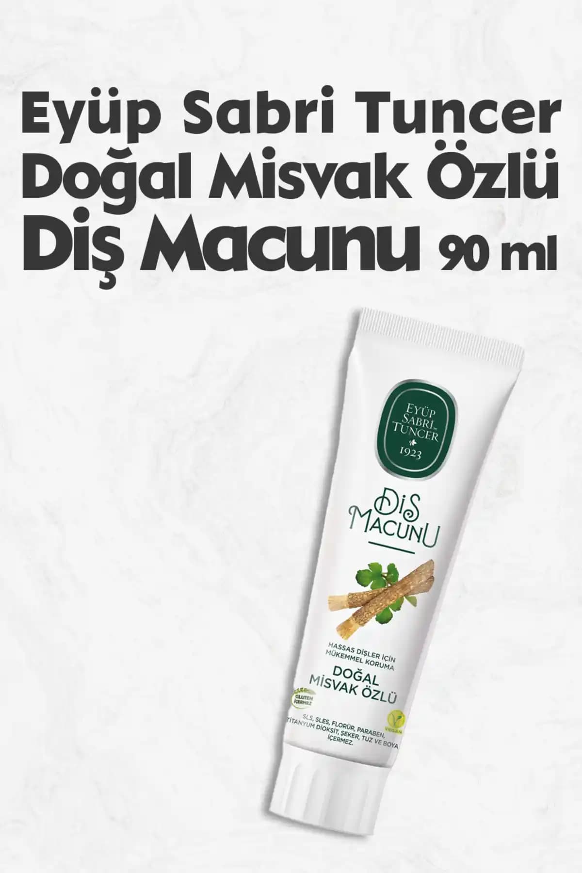 Eyüp Sabri Tuncer Doğal İçerikli Diş Macunu: Güvenilir ve Kozmetik Bakımında Öne Çıkan Ürün