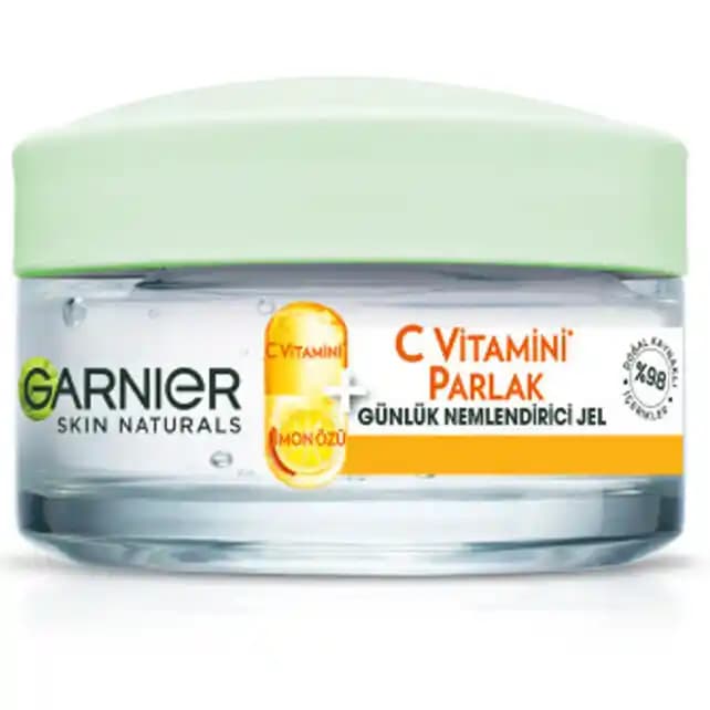 Garnier C Vitamini Günlük Nemlendirici Jel: Parlak ve Sağlıklı Cilt İçin Uygun Çözüm