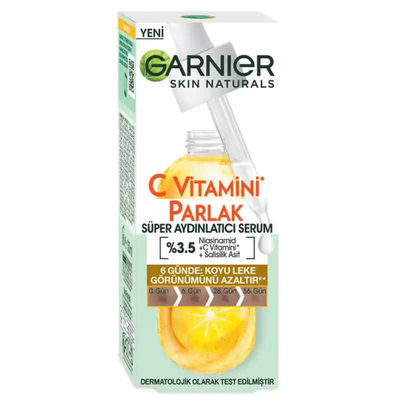Garnier C Vitamini Serumu ile Cilt Sağlığınızı Güçlendirin ve Parlaklık Kazanın