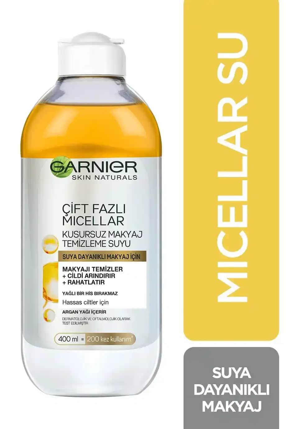 Garnier Çift Fazlı Micellar Makyaj Temizleme Suyu: Hassas Ciltler İçin Etkili ve Pratik Temizlik Çözümü