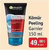 Garnier Kömür Peeling ile Derinlemesine Temizlik ve Gözenek Sıkılaştırıcı Etkiler