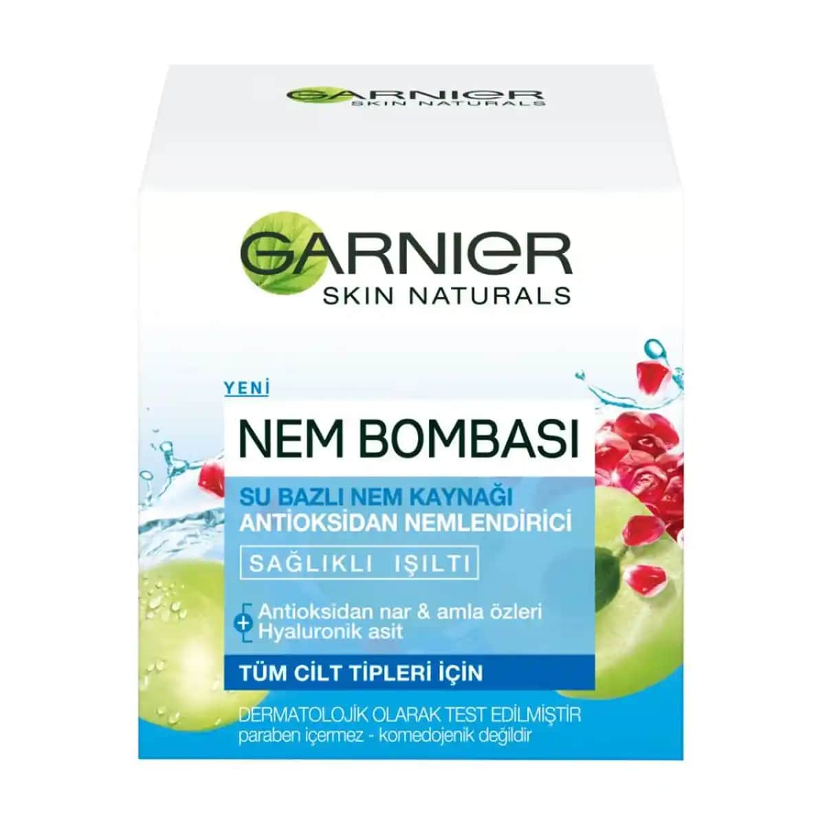 Garnier Nem Bombası Kremi: Yoğun Nem ve Ferahlık Sağlayan Cilt Bakım Ürünü