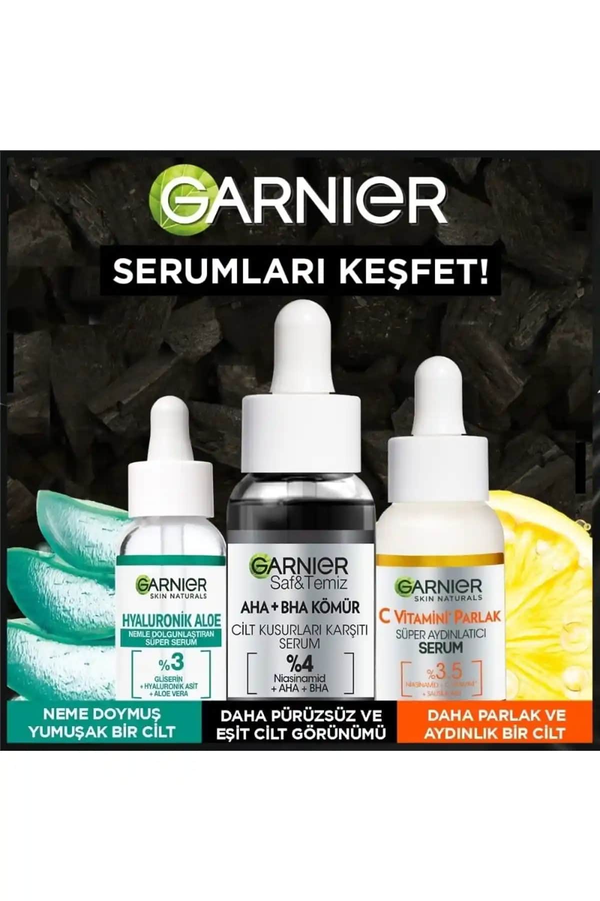 Garnier Siyah Serum ile Cilt Bakımında Etkili Çözüm ve Temizlik Yöntemleri