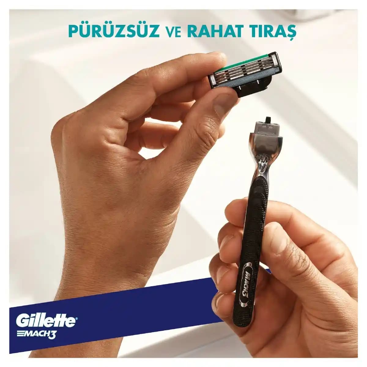 Gillette Mach3 Yedek Bıçaklar 4'lü Paketi ile Konforlu ve Etkili Tıraş Deneyimi