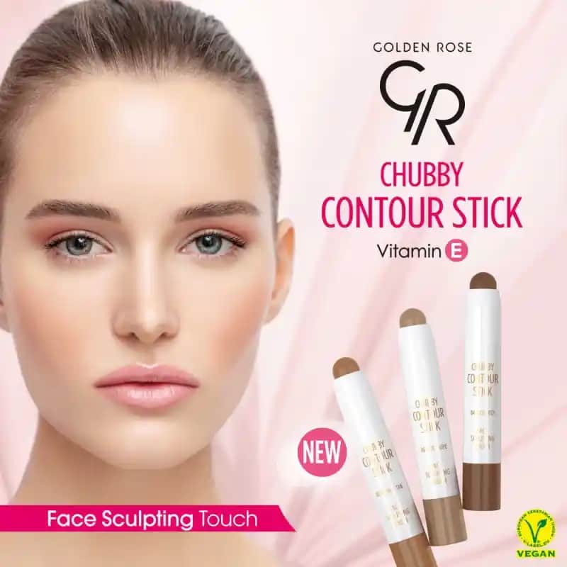 Golden Rose Chubby Contour Stick ile Doğal ve Çekici Makyaj Uygulamaları Rehberi