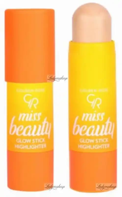 Golden Rose Miss Beauty Glow Stick Highlighter ile doğal ve parlak makyaj deneyimi