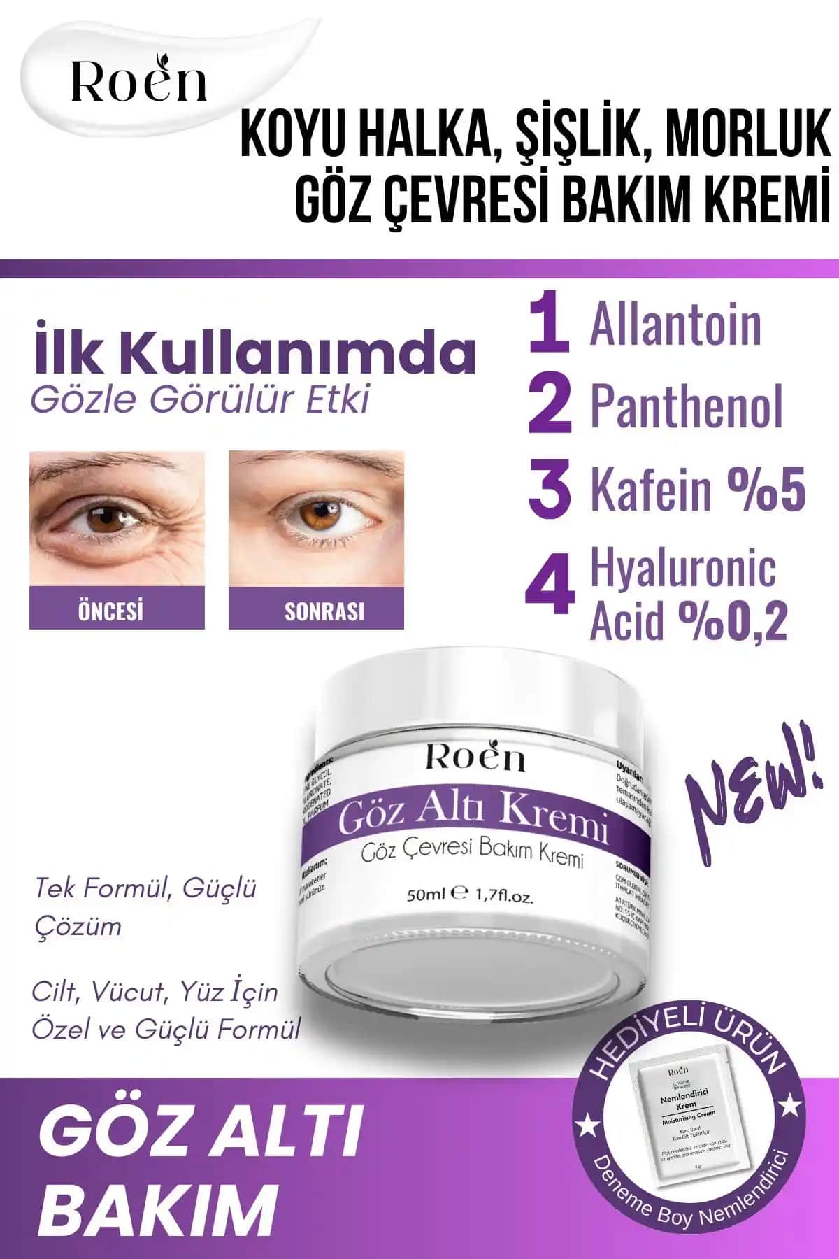 Gözaltı Morlukları İçin Güvenilir ve Etkili Kremler Rehberi