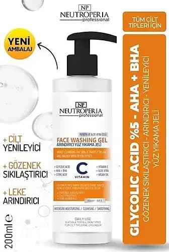 Gözenek Sıkılaştırıcı Yüz Yıkama Jeli ile Sağlıklı ve Parlak Ciltye Ulaşın