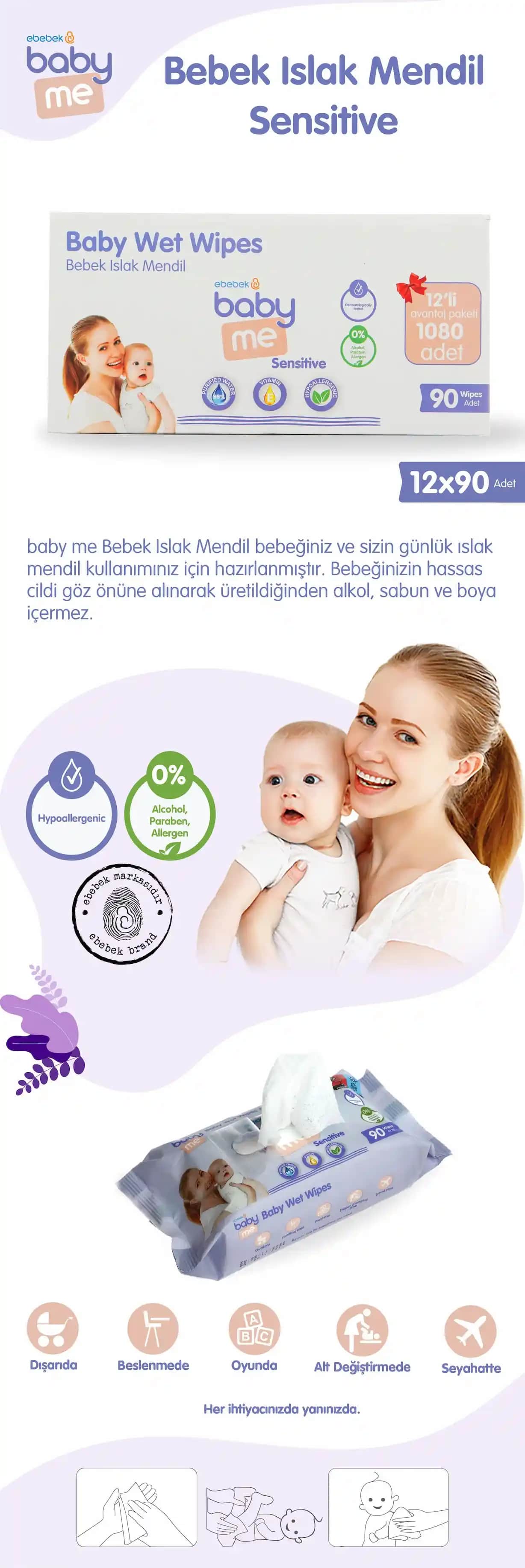 Hassas Ciltler İçin En Doğru Seçim: Sensitive Islak Mendil ve Temizlik İpuçları