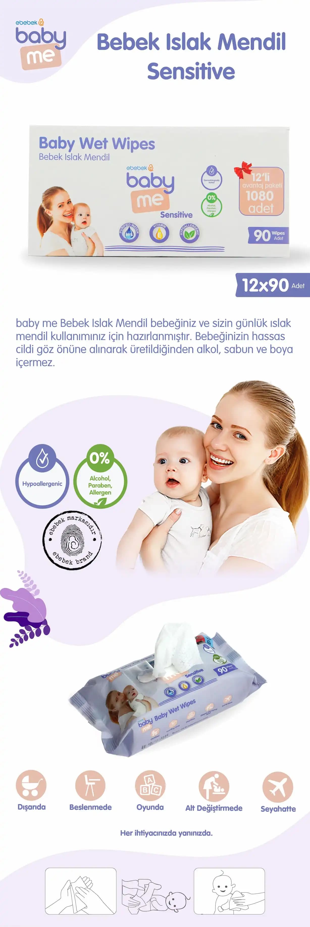 Hassas Ciltler İçin En Doğru Seçim: Sensitive Islak Mendil ve Temizlik İpuçları